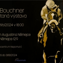 Adéla Bouchner - výstava 21.6.-31.8.2024 - plakát