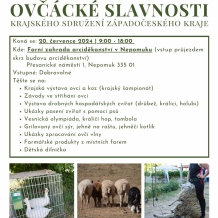  Ovčácké slavnosti - plakát 2024
