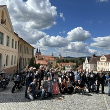 Retrojízda a sraz motorek ve fotogalerii