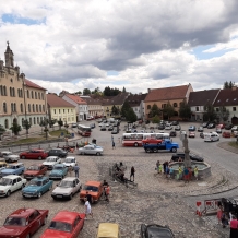 Retrojízda a sraz motorek ve fotogalerii