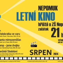 Letní kino Nepomuk 2024- plakát