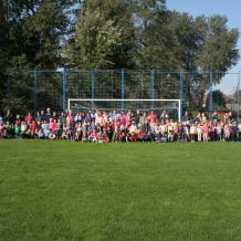 Klášter - nábor malých fotbalistů - foto Jiří Beroušek