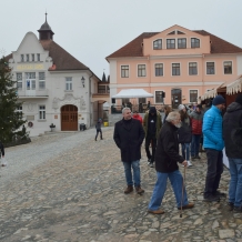 Fotky z Adventního trhu a rozsvícení vánočního stromu Nepomuk