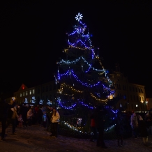 Fotky z Adventního trhu a rozsvícení vánočního stromu Nepomuk