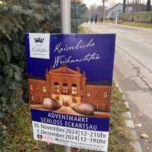 Advent na rakouských zámcích – Eckartsau a Schönbrunn 30.11.2024