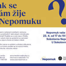 Město Nepomuk Vás zve na diskusi o svých prioritách