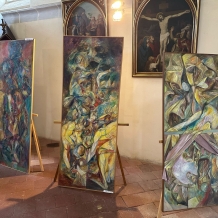 Otec, syn a vnuk vystavují v Nepomuku