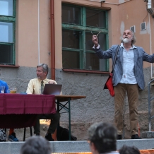 Ohlédnutí - divadelní spolek Smečka na Malé letní scéně 25.7.2025 - Foto Milan Demela