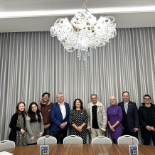 Z jednání brazilské delegace se zástupci města na radnici, foto Štěpánka Kodýdková 