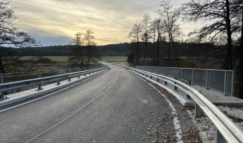 most u sádek v Prádle je v provozu