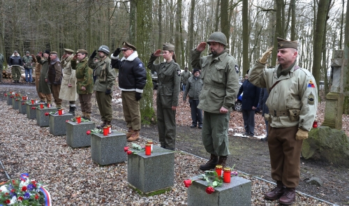 21.2.2026 Výroční vzpomínka k 82. výročí sestřelení amerického bombardéru Liberator B-24 - foto Milan Demela