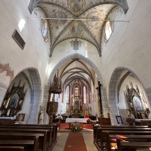 Kostel sv. Jakuba - interiér
