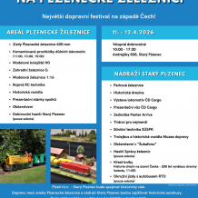 Železniční víkend na Plzenecké železnici 11.-12.4.2026