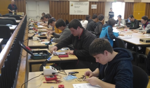 Studenti SOU Blatná na soutěži GES CUP 2018