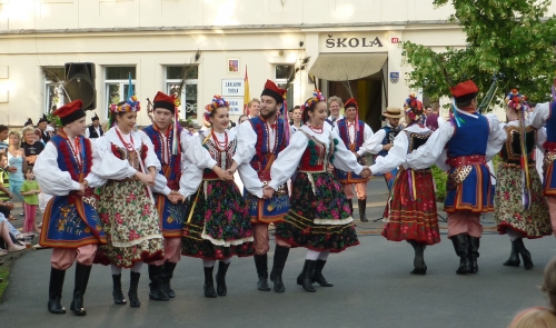 Folklórní festival ve Vrčeni