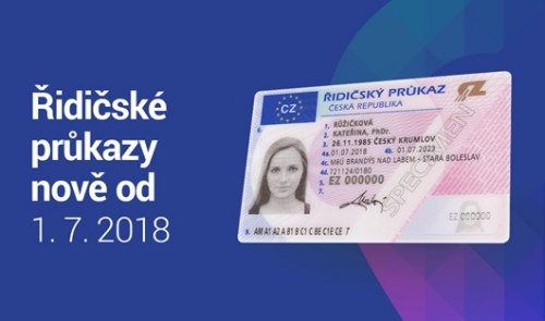 Změny ve vydávání řidičských průkazů