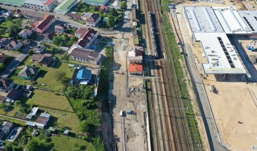 Záběry z dronu - akce Dvorec a Zelenodolská