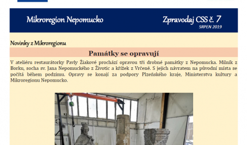 Mikroregion Nepomucko - Zpravodaj CSS č. 7