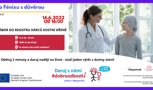 Nábor do registru dárců kostní dřeně