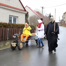 Tradiční masopust ve Dvorci 18.2.2023